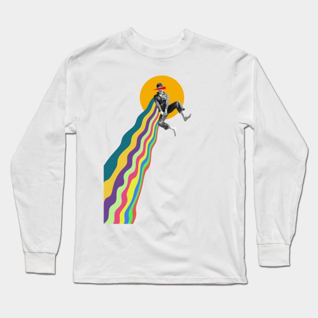 I Feel Good Long Sleeve T-Shirt by Lerson Pannawit